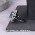 Best seller 2018 último estilo CZ anillo joyas mujeres accesorios